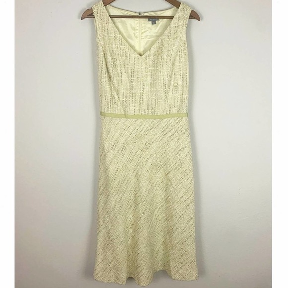 Ann Taylor Boucle Tweed Blazer Dress 2-Piece Suit - Picture 9 of 14